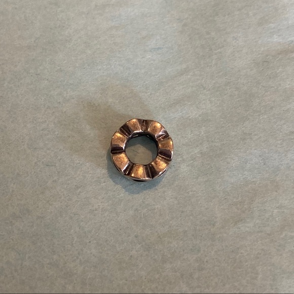 Retired Pandora Open Sky Infinity Mini Spacer Silver Charm - Picture 4 of 11